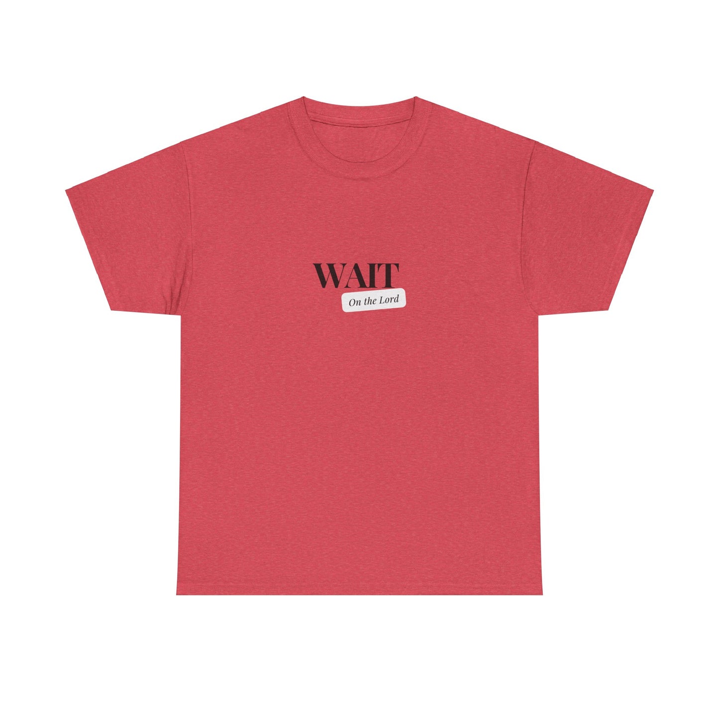 Unisex Heavy Cotton "Wait" Tee