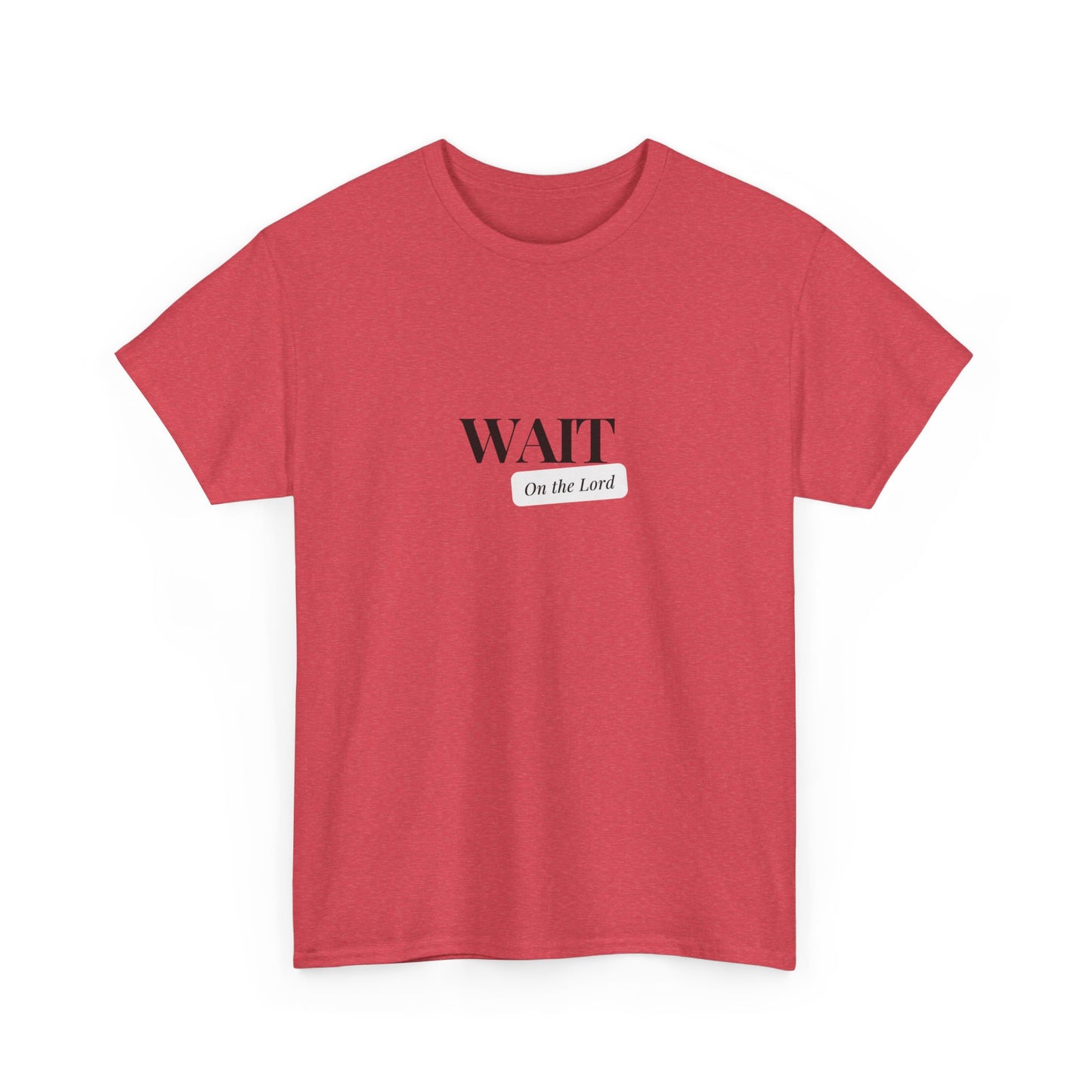 Unisex Heavy Cotton "Wait" Tee