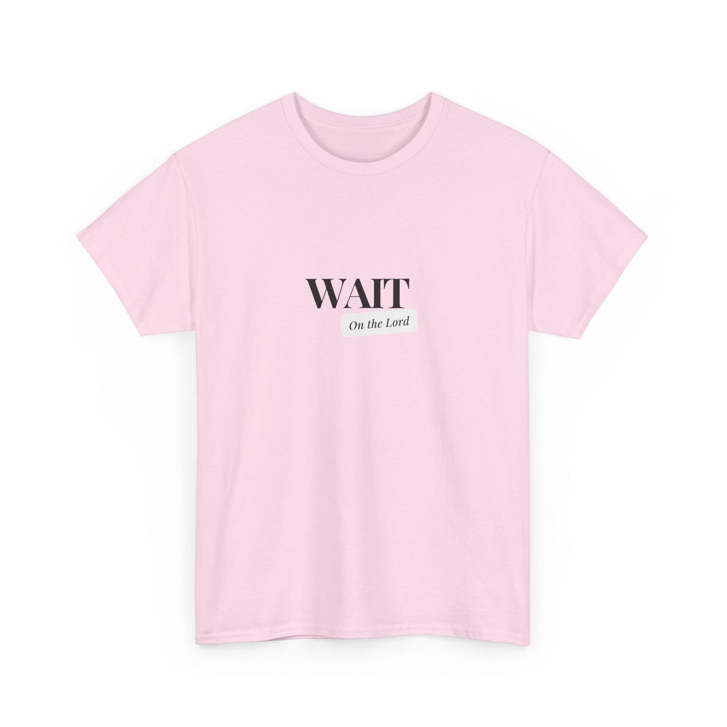 Unisex Heavy Cotton "Wait" Tee