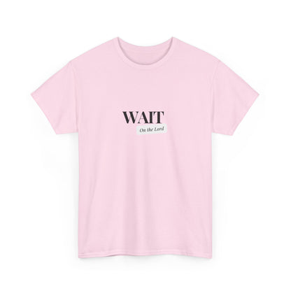 Unisex Heavy Cotton "Wait" Tee