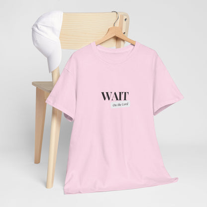 Unisex Heavy Cotton "Wait" Tee