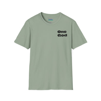 Softstyle 'One God' T-Shirt – Unisex Comfort and Inspiring Style