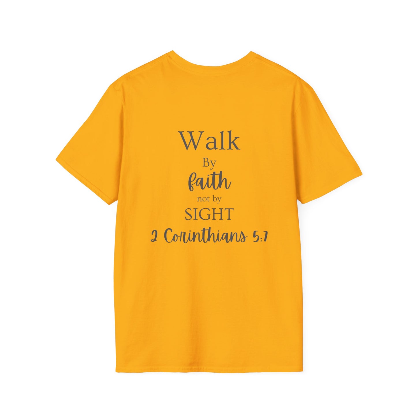 Softstyle 'Real Faith' T-Shirt – Unisex Comfort with an Empowering Message