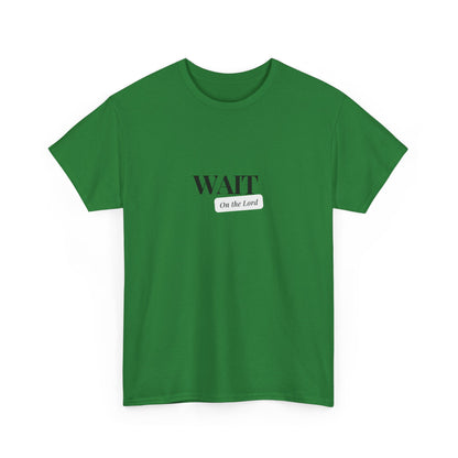 Unisex Heavy Cotton "Wait" Tee