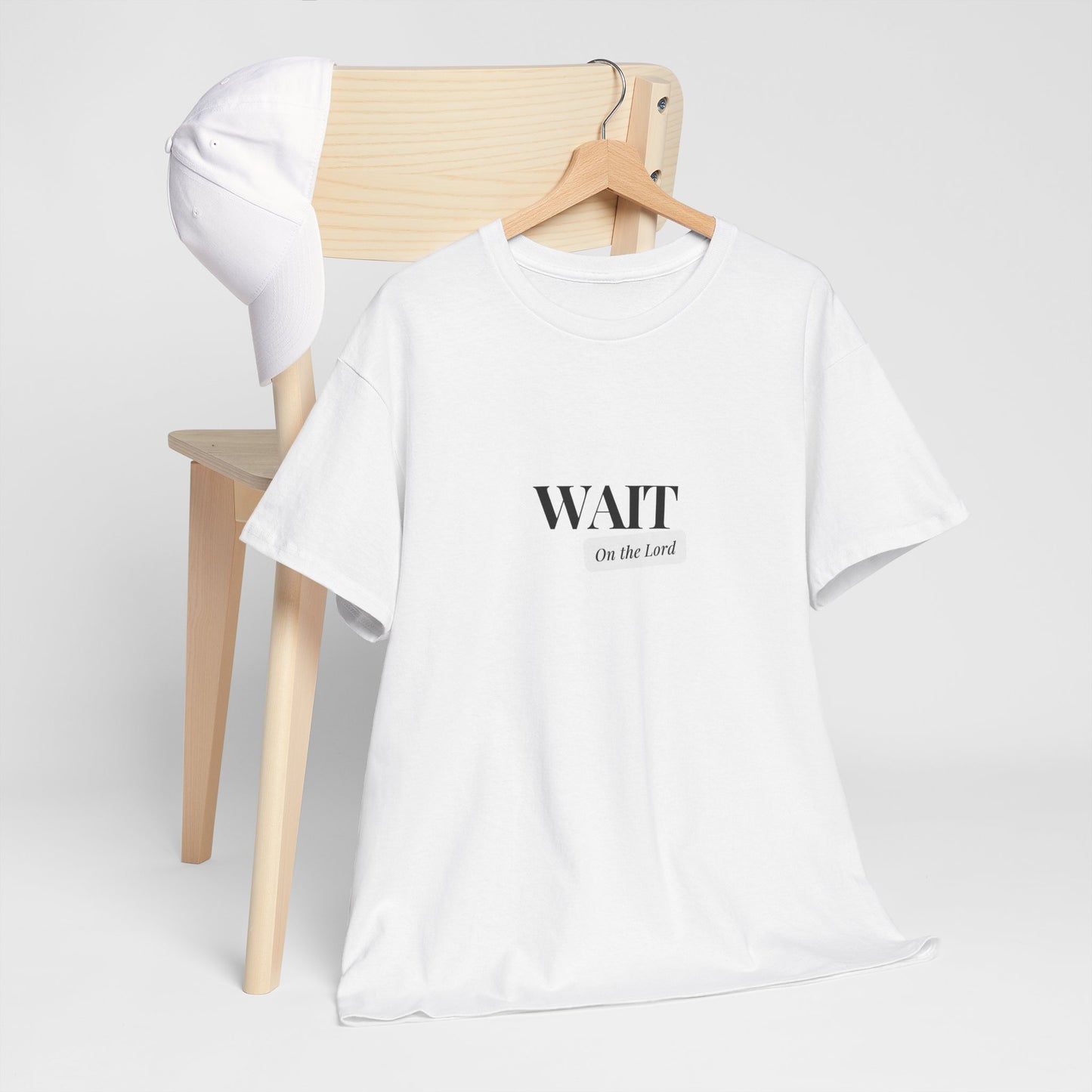 Unisex Heavy Cotton "Wait" Tee