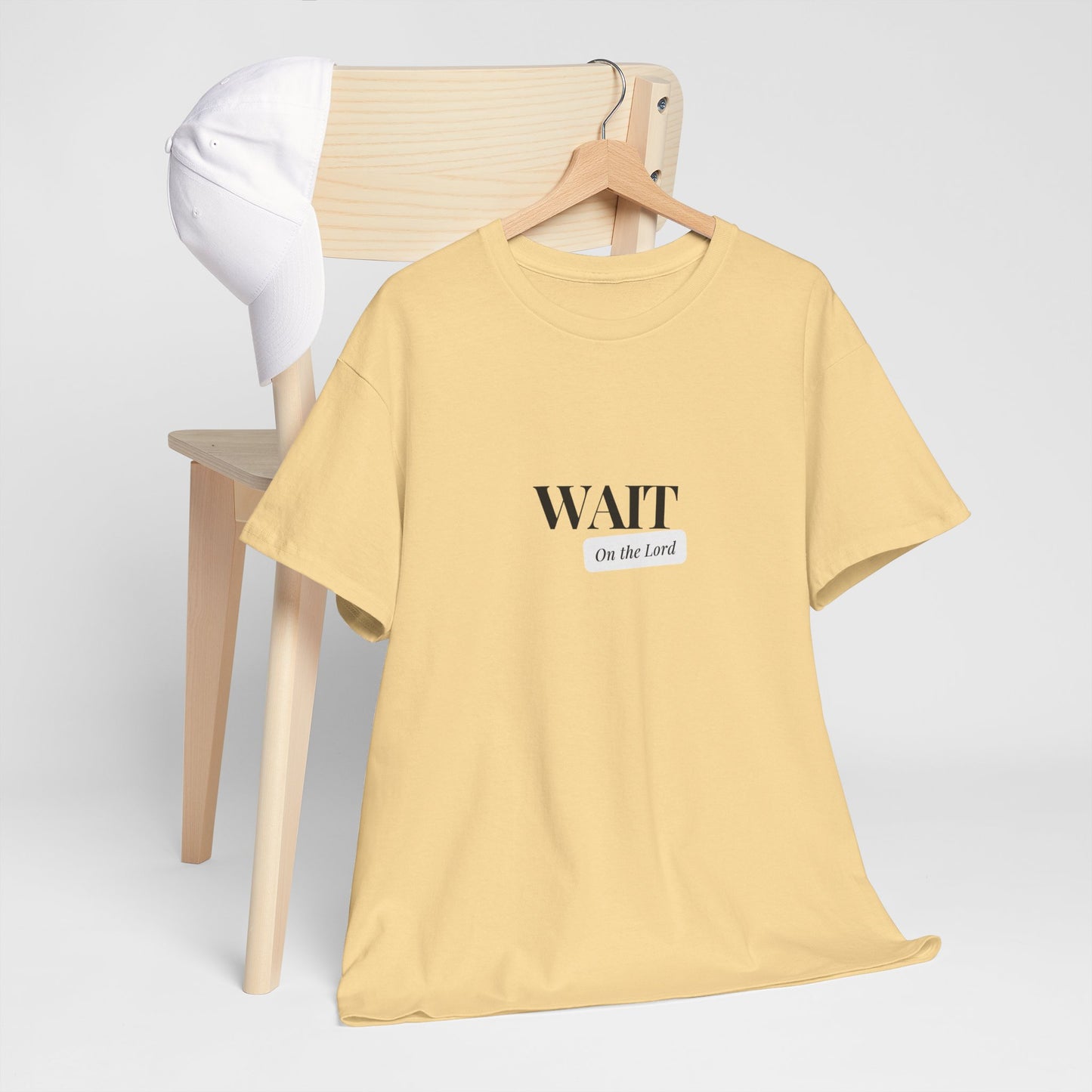 Unisex Heavy Cotton "Wait" Tee