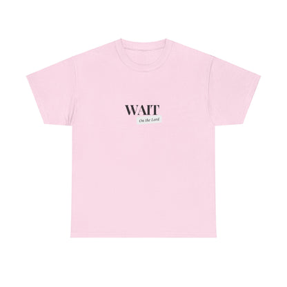 Unisex Heavy Cotton "Wait" Tee