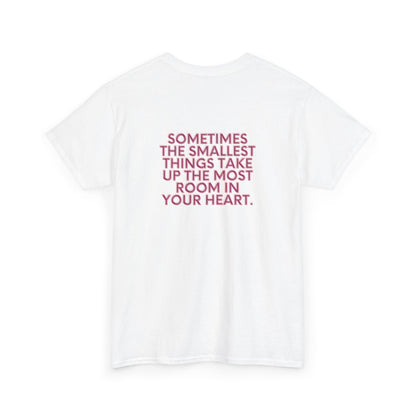 Unisex Heavy Cotton "Heart" Tee - Love in Every Thread