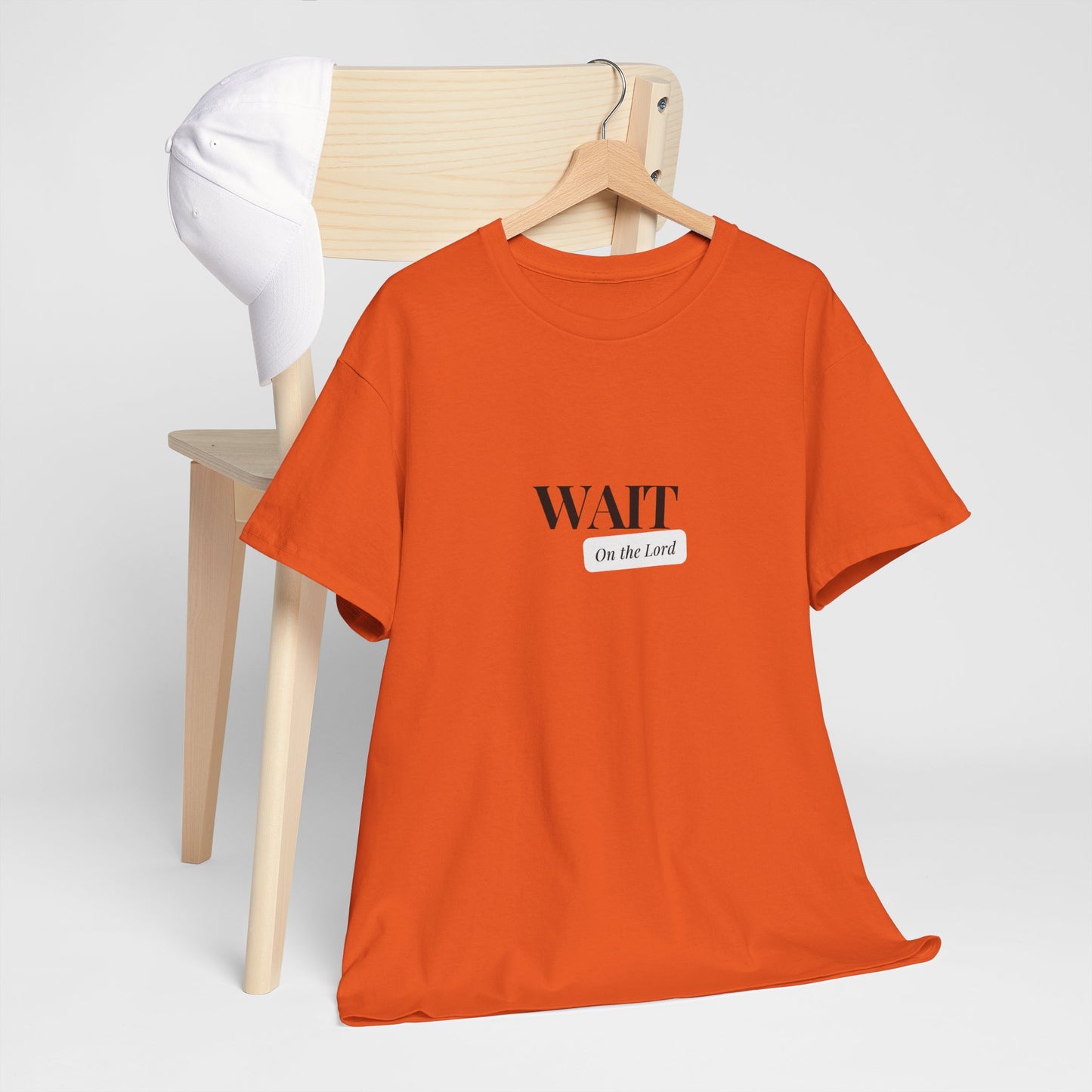 Unisex Heavy Cotton "Wait" Tee