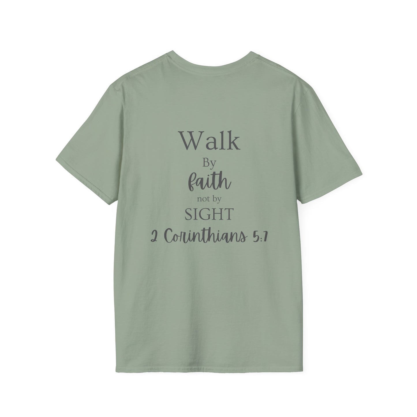 Softstyle 'Real Faith' T-Shirt – Unisex Comfort with an Empowering Message