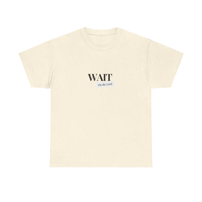 Unisex Heavy Cotton "Wait" Tee