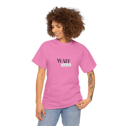 Unisex Heavy Cotton "Wait" Tee