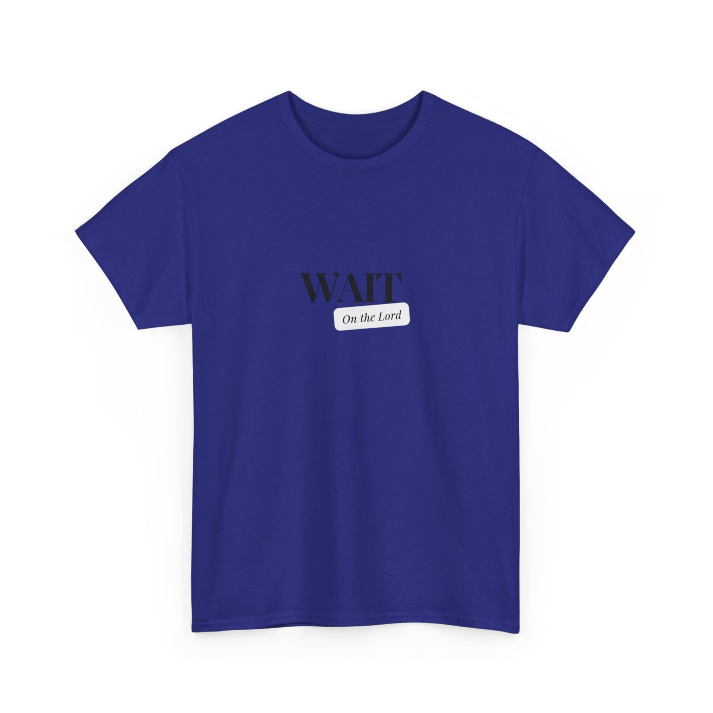 Unisex Heavy Cotton "Wait" Tee