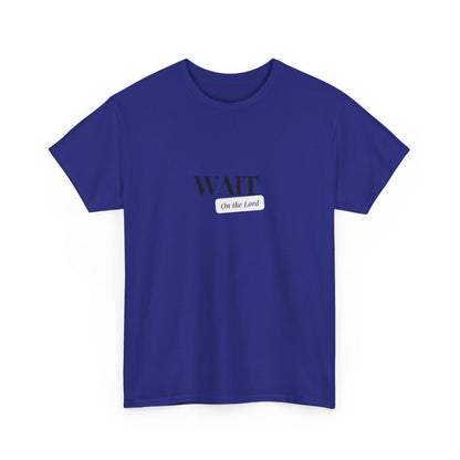 Unisex Heavy Cotton "Wait" Tee