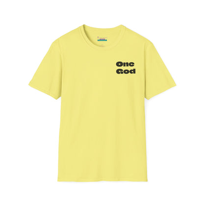 Softstyle 'One God' T-Shirt – Unisex Comfort and Inspiring Style