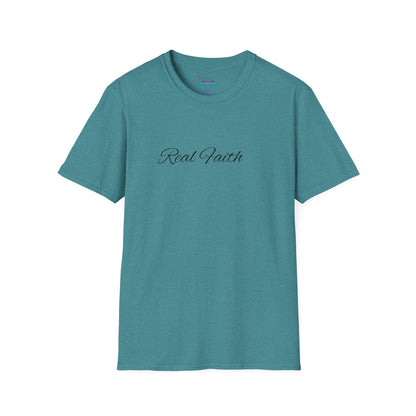 Softstyle 'Real Faith' T-Shirt – Unisex Comfort with an Empowering Message