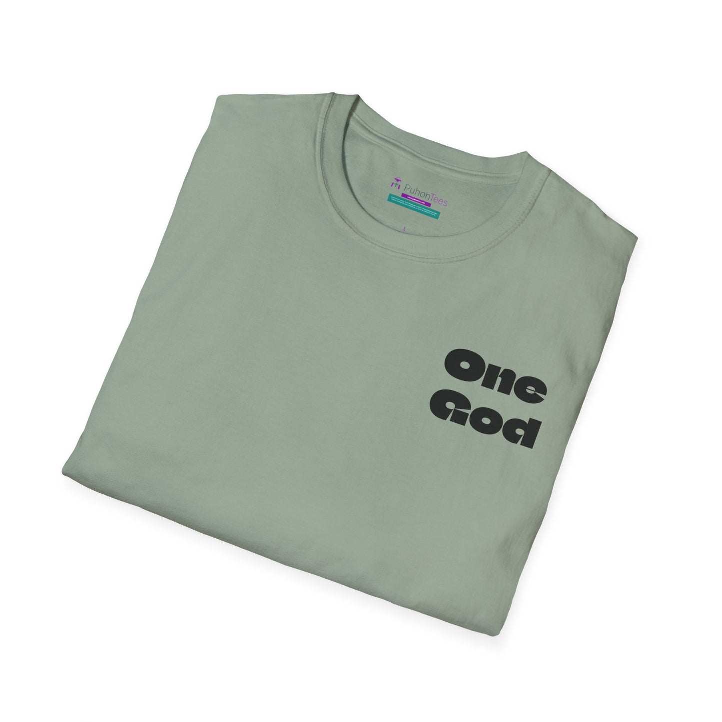 Softstyle 'One God' T-Shirt – Unisex Comfort and Inspiring Style