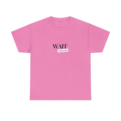 Unisex Heavy Cotton "Wait" Tee