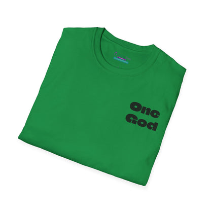 Softstyle 'One God' T-Shirt – Unisex Comfort and Inspiring Style