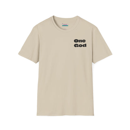 Softstyle 'One God' T-Shirt – Unisex Comfort and Inspiring Style