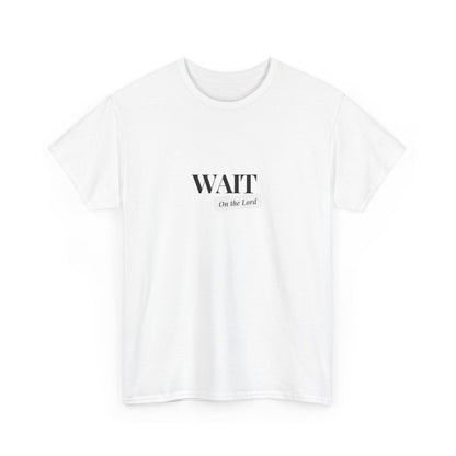 Unisex Heavy Cotton "Wait" Tee