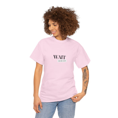 Unisex Heavy Cotton "Wait" Tee