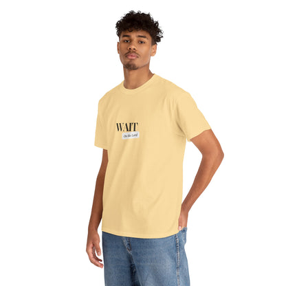 Unisex Heavy Cotton "Wait" Tee