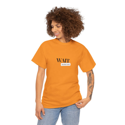 Unisex Heavy Cotton "Wait" Tee