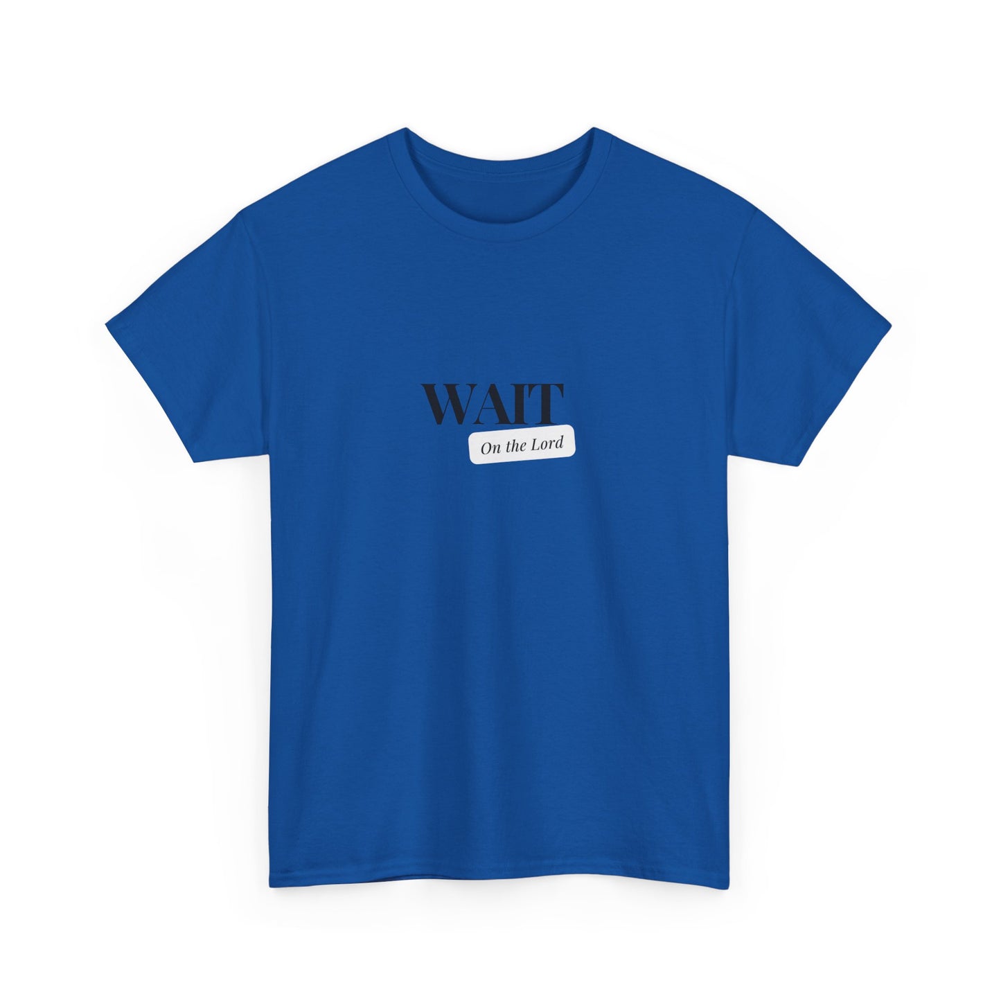 Unisex Heavy Cotton "Wait" Tee