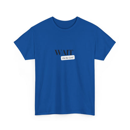 Unisex Heavy Cotton "Wait" Tee