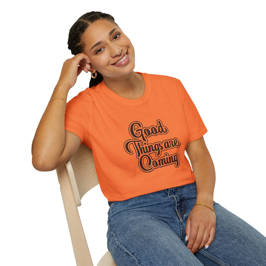 Unisex Softstyle "Good things are coming" T-Shirt