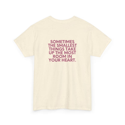 Unisex Heavy Cotton "Heart" Tee - Love in Every Thread