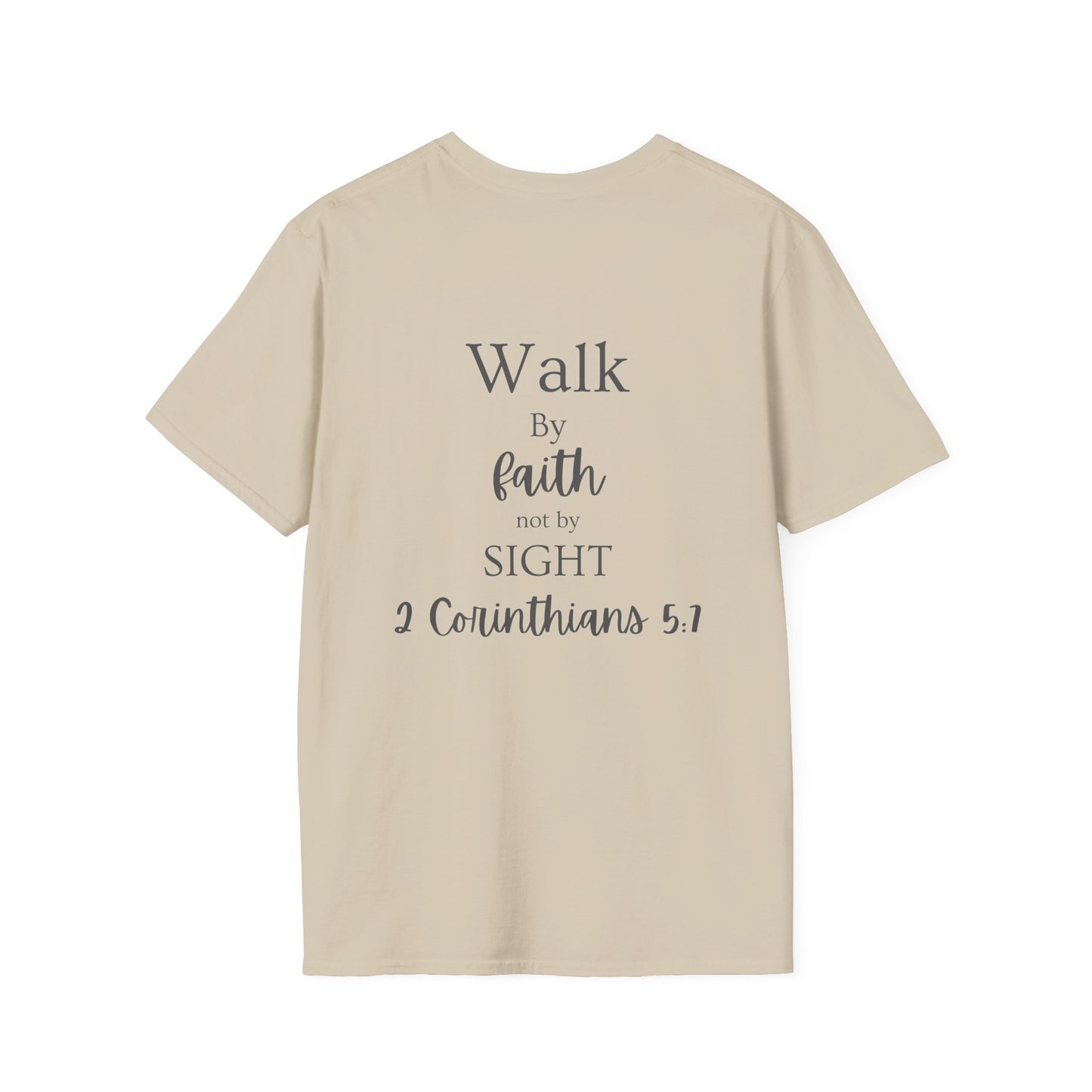 Softstyle 'Real Faith' T-Shirt – Unisex Comfort with an Empowering Message