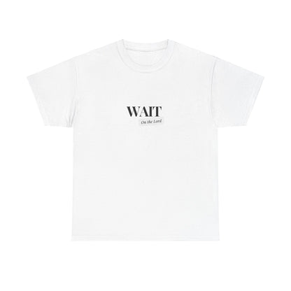 Unisex Heavy Cotton "Wait" Tee