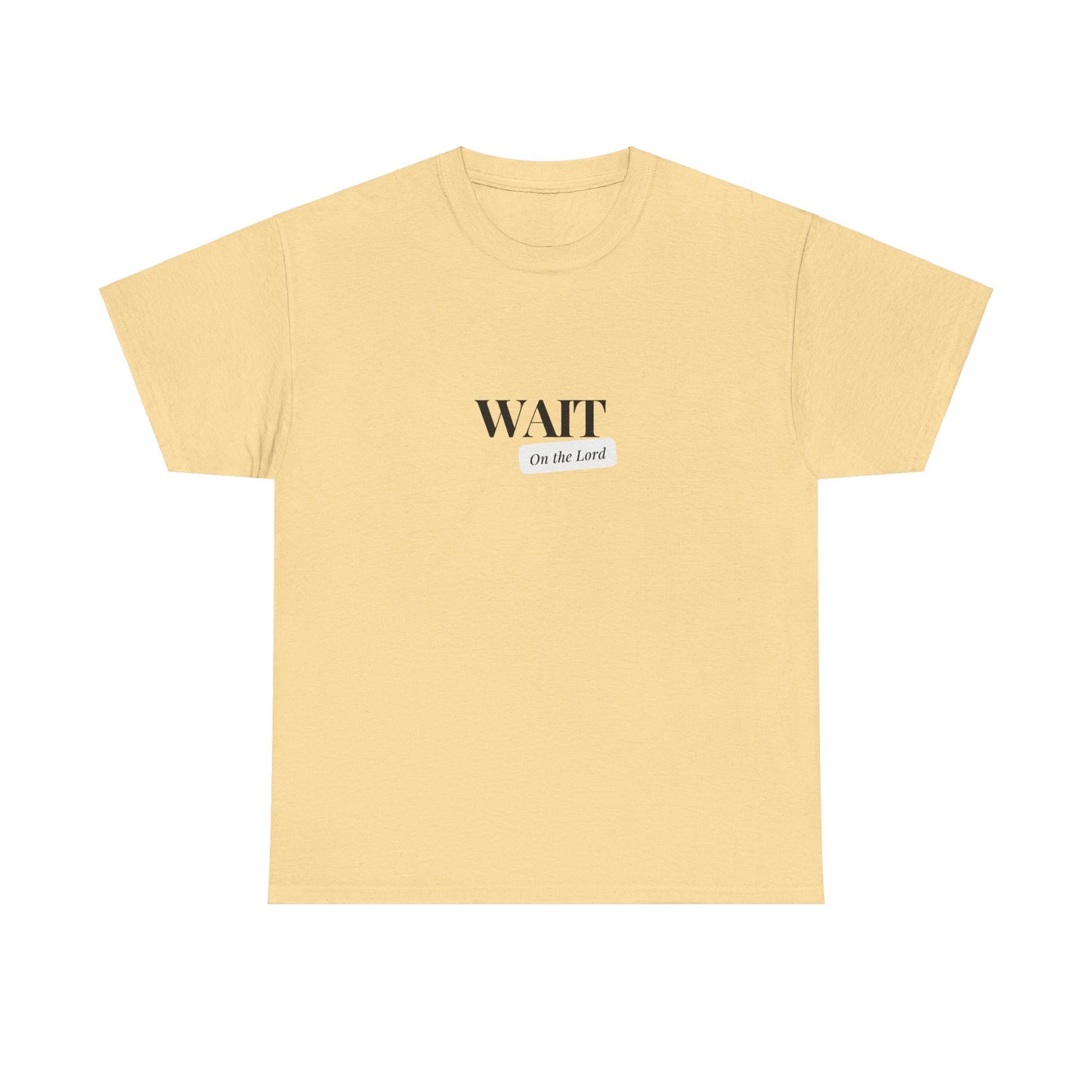 Unisex Heavy Cotton "Wait" Tee