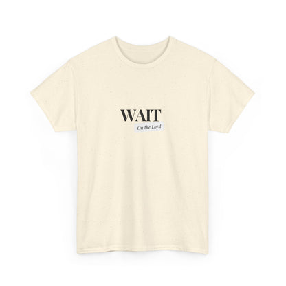 Unisex Heavy Cotton "Wait" Tee