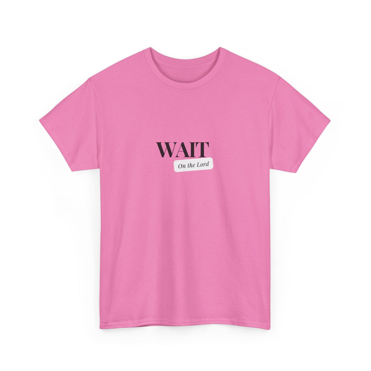 Unisex Heavy Cotton "Wait" Tee