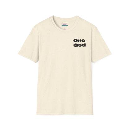 Softstyle 'One God' T-Shirt – Unisex Comfort and Inspiring Style