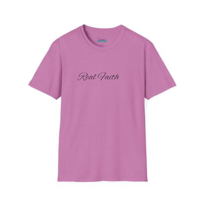 Softstyle 'Real Faith' T-Shirt – Unisex Christian Apparel, Comfortable Faith Shirt, Inspirational Everyday Tee - Image 53