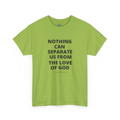 Unisex Heavy Cotton Christian T-Shirt – "Nothing Can Separate Us from the Love of God" - Faith & Bible Verse Tee - Image 39