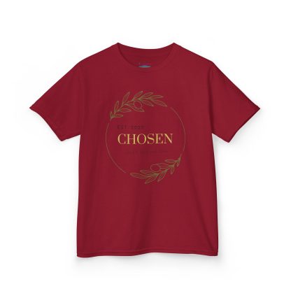"Kids Chosen Tee - Heavy Cotton Christian Shirt for Girls | Faith-Based Kids Clothing" - Image 59