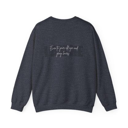Isaiah 46:4 I AM HE Unisex Heavy Blend™ Crewneck Sweatshirt | Christian Bible Verse Apparel | Faith-Based Comfort - Image 22