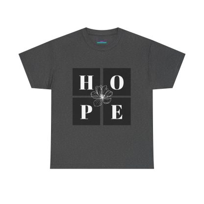 Unisex Heavy Cotton "Hope" Tee - Inspirational Faith-Based Shirt for Everyday Wear - Image 37