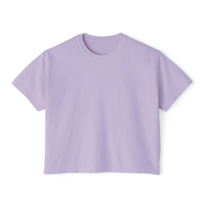 Women’s "Pray, Work, Trust God" Boxy Tee | Faith-Based Oversized T-Shirt | Christian Cropped Relaxed Fit - Image 21