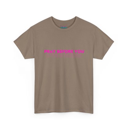 Unisex Heavy Cotton "Pray Before You Overthink" Tee - Inspirational Faith-Based Shirt - Image 23