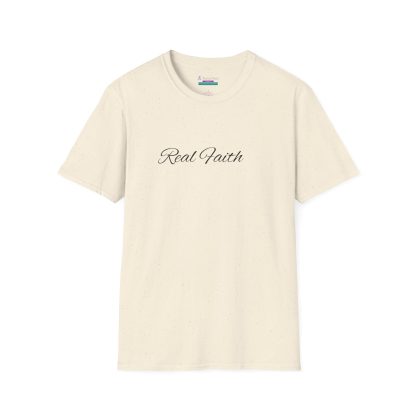 Softstyle 'Real Faith' T-Shirt – Unisex Christian Apparel, Comfortable Faith Shirt, Inspirational Everyday Tee - Image 25