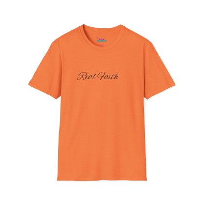 Softstyle 'Real Faith' T-Shirt – Unisex Christian Apparel, Comfortable Faith Shirt, Inspirational Everyday Tee - Image 5