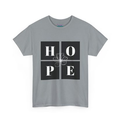 Unisex Heavy Cotton "Hope" Tee - Inspirational Faith-Based Shirt for Everyday Wear - Image 31