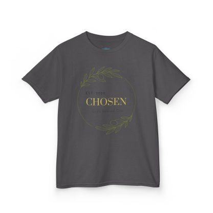 "Kids Chosen Tee - Heavy Cotton Christian Shirt for Girls | Faith-Based Kids Clothing" - Image 35