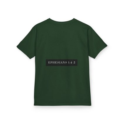"Kids Chosen Tee - Heavy Cotton Christian Shirt for Girls | Faith-Based Kids Clothing" - Image 24
